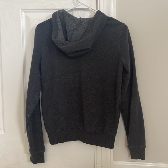Dark heather gray hoodie. Abbot Main. Size M. - Picture 2 of 2